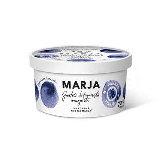 Pakkasmarja Smuuti marjajäätelö Mustikka & mustat marjat 500ml kalorit ja ravintosisältö - 169 kcal