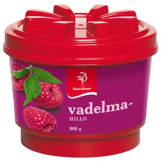 Saarioinen Vadelmahillo 800g kalorit ja ravintosisältö - 180 kcal
