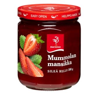Saarioinen Mummolan mansikka sileä hillo 500g