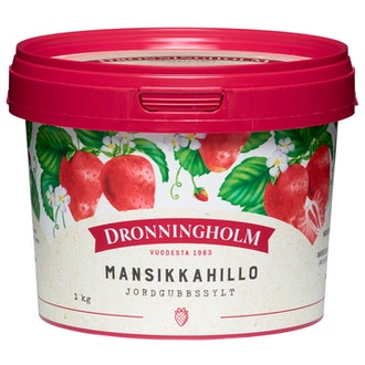 Dronningholm Mansikkahillo 1kg kalorit ja ravintosisältö