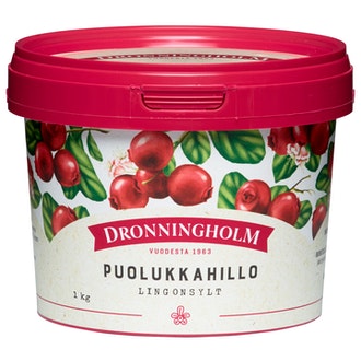 Dronningholm Puolukkahillo 1kg kalorit ja ravintosisältö
