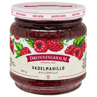 Dronningholm Vadelmahillo 440g kalorit ja ravintosisältö - 196 kcal