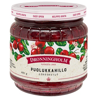 Dronningholm Puolukkahillo 440g kalorit ja ravintosisältö