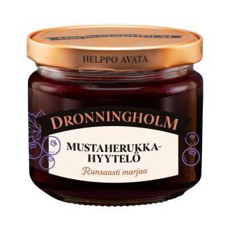 Dronningholm Mustaherukkahyytelö 280g kalorit ja ravintosisältö - 232 kcal