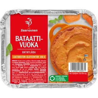 Saarioinen Bataattivuoka 350g kalorit ja ravintosisältö - 120 kcal