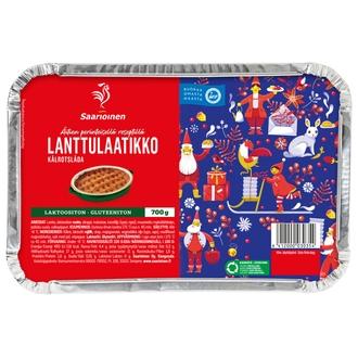 Saarioinen Lanttulaatikko 700g kalorit ja ravintosisältö - 118 kcal