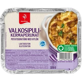 Saarioinen Valkosipulikermaperunat 320g kalorit ja ravintosisältö - 107 kcal