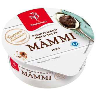 Saarioinen Mämmi 100g kalorit ja ravintosisältö - 156 kcal