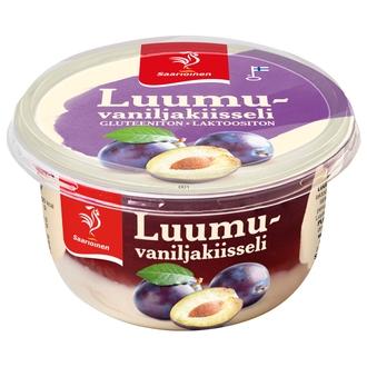 Saarioinen Luumu-vaniljakiisseli 175g kalorit ja ravintosisältö - 102 kcal