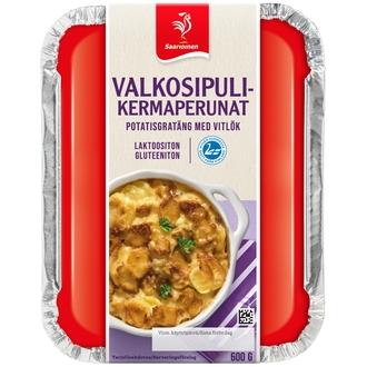 Saarioinen Valkosipulikermaperunat 600g kalorit ja ravintosisältö - 105 kcal
