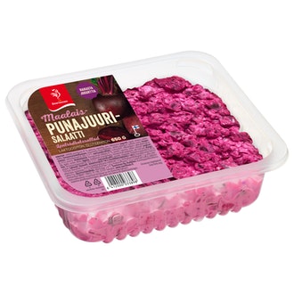 Saarioinen maalaispunajuurisalaatti 650g kalorit ja ravintosisältö - 150 kcal