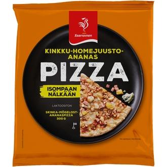 Saarioinen Kinkku-homejuusto-ananaspizza 300g kalorit ja ravintosisältö - 250 kcal