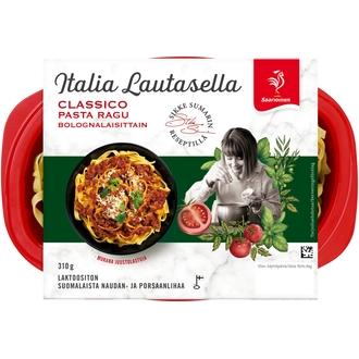 Saarioinen Classico Pasta Ragu bolognalaisittain; jauhelihapasta 310g kalorit ja ravintosisältö - 144 kcal