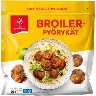 Saarioinen Broilerpyörykät 900g kalorit ja ravintosisältö - 215 kcal