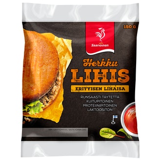Saarioinen herkku lihis 150g kalorit ja ravintosisältö - 250 kcal