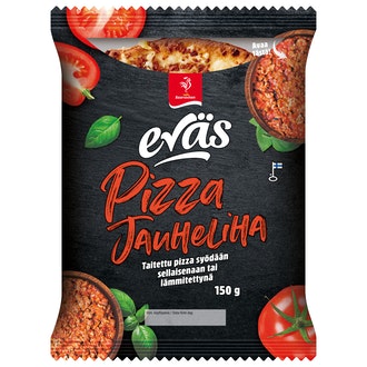 Saarioinen Eväs pizza jauheliha 150g kalorit ja ravintosisältö