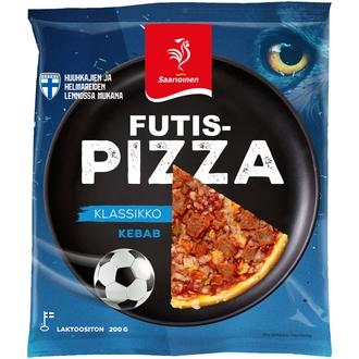 Saarioinen Futispizza kebab 200g kalorit ja ravintosisältö - 222 kcal