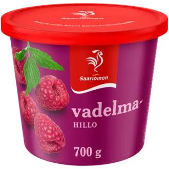 Saarioinen Vadelmahillo 700g kalorit ja ravintosisältö - 181 kcal