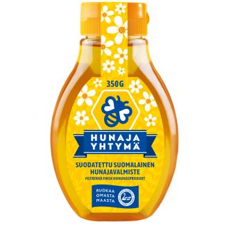 Hunajayhtymä Suodatettu Suomalainen Hunajavalmiste 350g kalorit ja ravintosisältö - 330 kcal