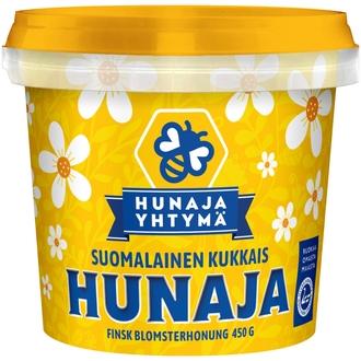 Hunajayhtymä Suomalainen Kukkaishunaja 450g kalorit ja ravintosisältö
