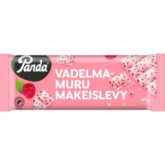 Panda vadelmamuru makeislevy 145g kalorit ja ravintosisältö