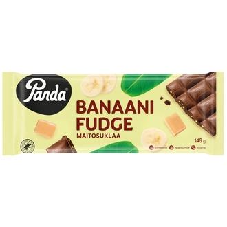 Panda banaanifudge maitosuklaalevy 145g kalorit ja ravintosisältö