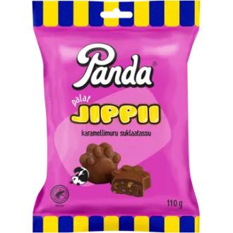 Panda Palat Jippii karamellimuru suklaatassu 110g kalorit ja ravintosisältö - 539 kcal