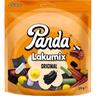 Panda LakuMix original lakritsisekoitus 275g kalorit ja ravintosisältö - 378 kcal