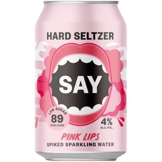 SAY Seltzer Pink Lips 4% 33cl kalorit ja ravintosisältö