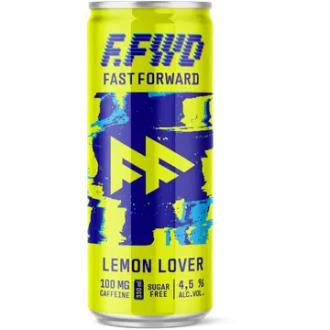 F.FWD Fast Forward Lemon Lover Sugar Free 4,5% 0,33L kalorit ja ravintosisältö