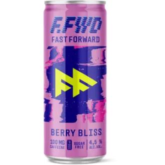 F.FWD Fast Forward Berry Bliss Sugar Free 4,5% 0,33L kalorit ja ravintosisältö