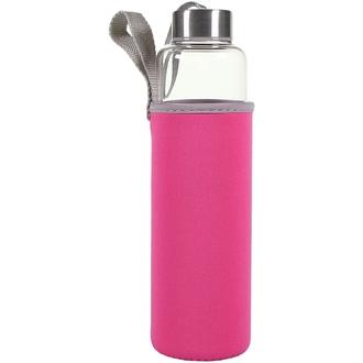 House Vesipullo Kangassuojalla 0,57 L Pinkki