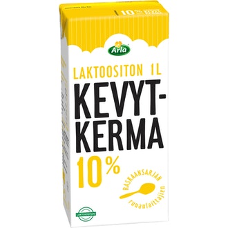 Arla laktoositon kevytkerma 1l UHT kalorit ja ravintosisältö - 116 kcal