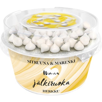 Arla Ihana Herkku jogurtti 138g sitruuna&marenki vähälaktoosinen kalorit ja ravintosisältö - 179 kcal