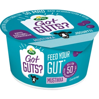 Arla Feed Your Gut jogurtti 150g mustikka kalorit ja ravintosisältö