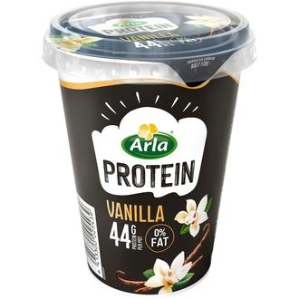 Arla Protein Vanilla rahka 500 g laktoositon kalorit ja ravintosisältö
