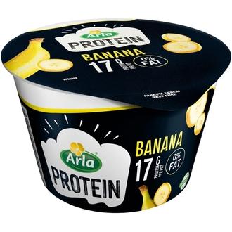 Arla Protein Banaanirahka 200g laktoositon kalorit ja ravintosisältö