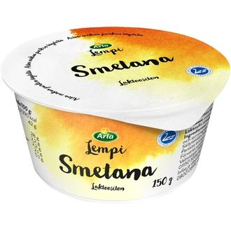 Arla Lempi Smetana 150 g laktoositon kalorit ja ravintosisältö - 390 kcal