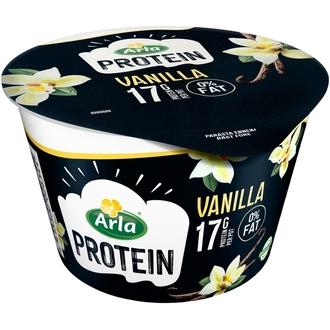 Arla Protein rasvaton Vaniljarahka 200g laktoositon kalorit ja ravintosisältö - 75 kcal