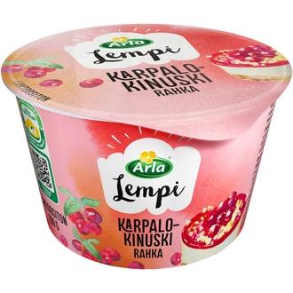 Arla Lempi Karpalo-kinuski rahka 200g laktoositon kalorit ja ravintosisältö