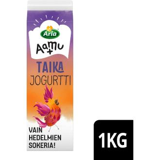 Arla Aamu+ AB-jogurtti 1kg Taika laktoositon kalorit ja ravintosisältö - 72 kcal