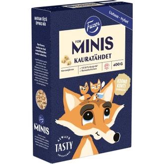 Fazer Minis kauratähdet 400g kalorit ja ravintosisältö