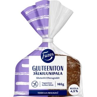 Fazer Gluteeniton Jälkiuunipala 3kpl 165g kalorit ja ravintosisältö - 339 kcal