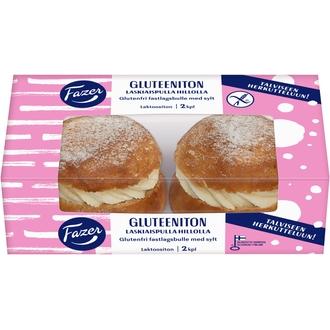 Fazer Gluteeniton Laskiaispulla 2kpl 200g kalorit ja ravintosisältö - 304 kcal