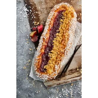 Fazer Leipurit Raparperi-vaniljapitko 420g kalorit ja ravintosisältö - 292 kcal