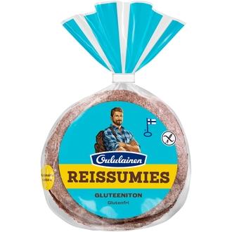 Oululainen Reissumies Gluteeniton 3kpl 210g, tattarileipä kalorit ja ravintosisältö