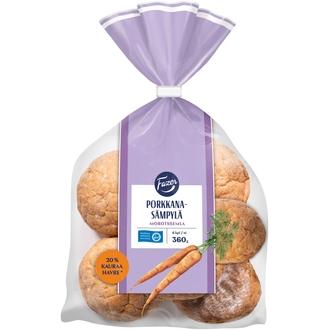 Fazer Porkkanasämpylä 6kpl 360g kalorit ja ravintosisältö - 264 kcal