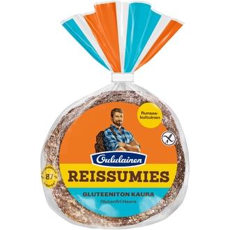 Oululainen Reissumies Gluteeniton Kaura 3kpl 210g, kauraleipä kalorit ja ravintosisältö
