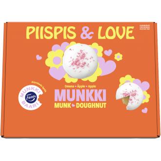 Fazer Piispis & Love Omenamunkki 108g kalorit ja ravintosisältö - 295 kcal