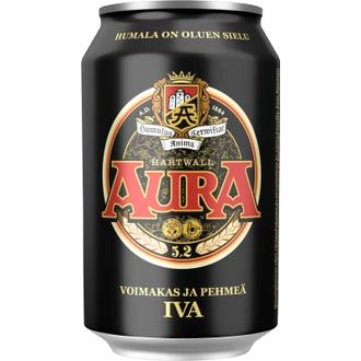 Aura olut 5,2% 0,33l kalorit ja ravintosisältö